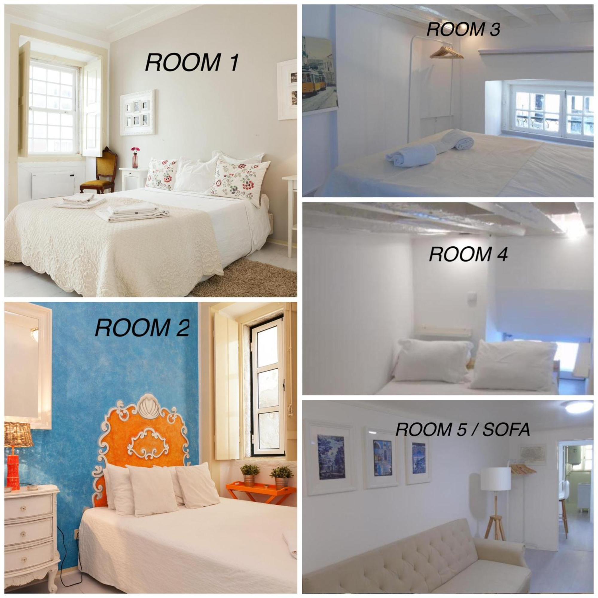 Alfama Vintage 1 Ten Guests - Alfama Vintage 2 Five Guests - Alfama Vintage 3 Three Guests Lisboa Eksteriør billede